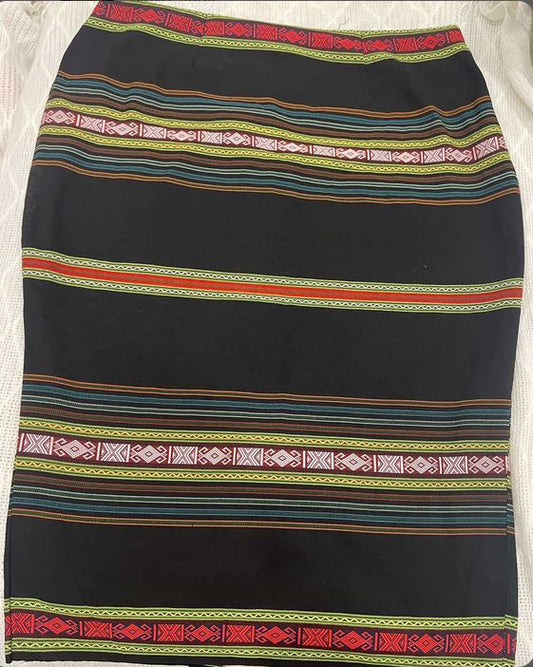 "Valley Drape" Midi Skirt
