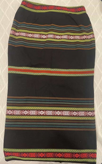 "Jungle orchid"  Midi Traditional skirt
