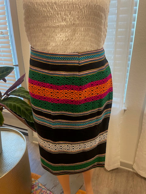 Vibrant Village Skirt